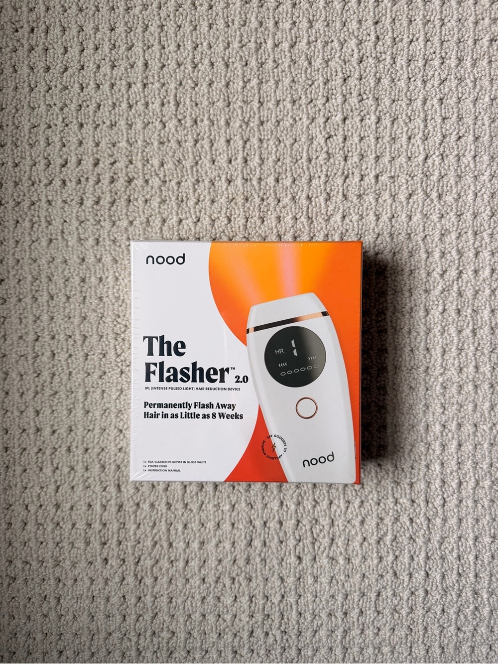 nood The Flasher 2.0 Hair Reduction Device